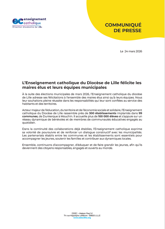 communique-de-presse-l2019enseignement-catholique-du-diocese-de-lille-felicite-les-maires-elus-et-leurs-equipes-municipales